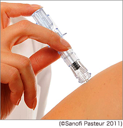 針の長さ1 5mm サノフィのインフルエンザワクチンシリンジ 米で認可